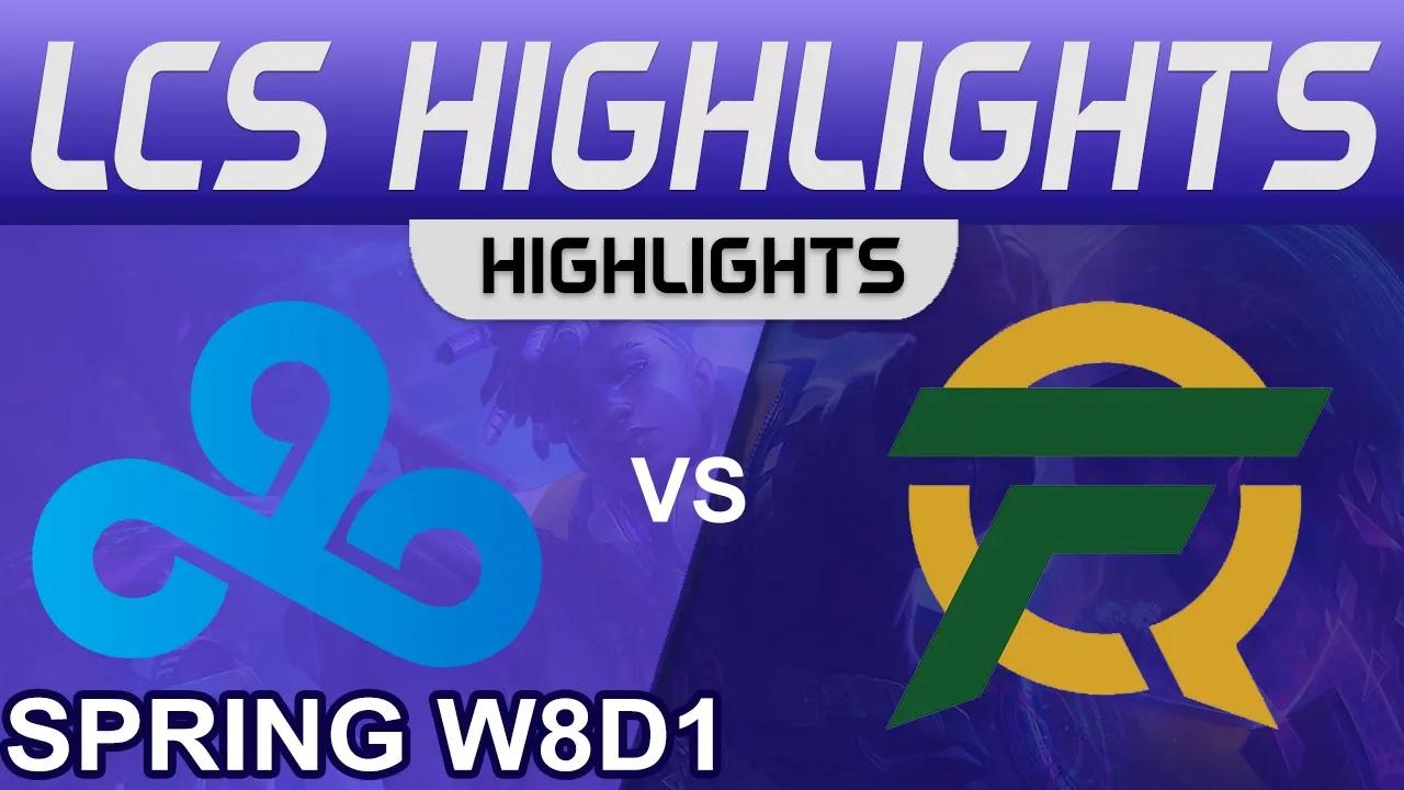 C9 vs FLY Highlights LCS Spring Season 2023 W8D1 Cloud9 vs FlyQuest by Onivia thumbnail