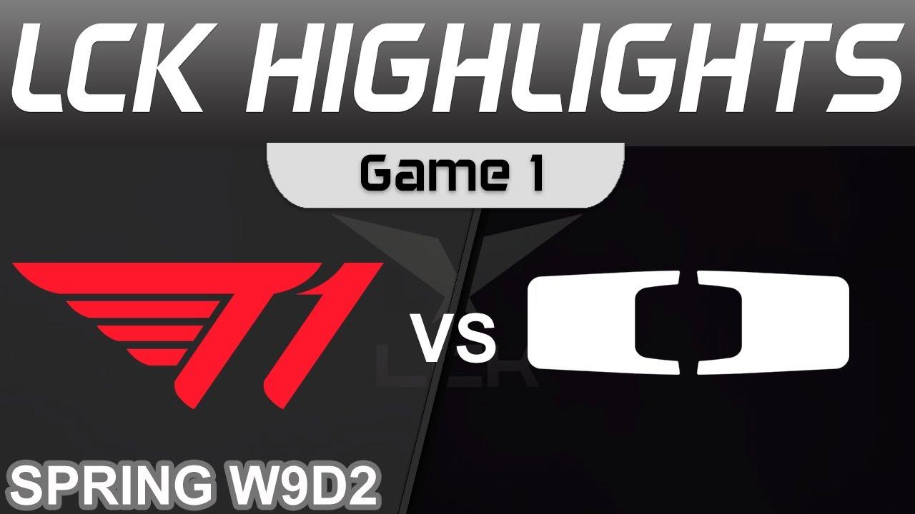 T1 vs DK Highlights Game 1 LCK Spring Season 2023 W9D2 T1 vs Dplus KIA by Onivia thumbnail