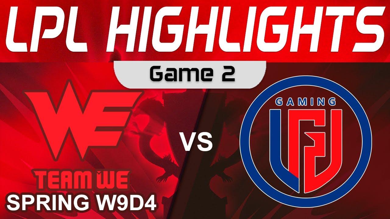 WE vs LGD Highlights Game 2 LPL Spring Season 2023 W9D4 Team WE vs LGD Gaming by Onivia thumbnail