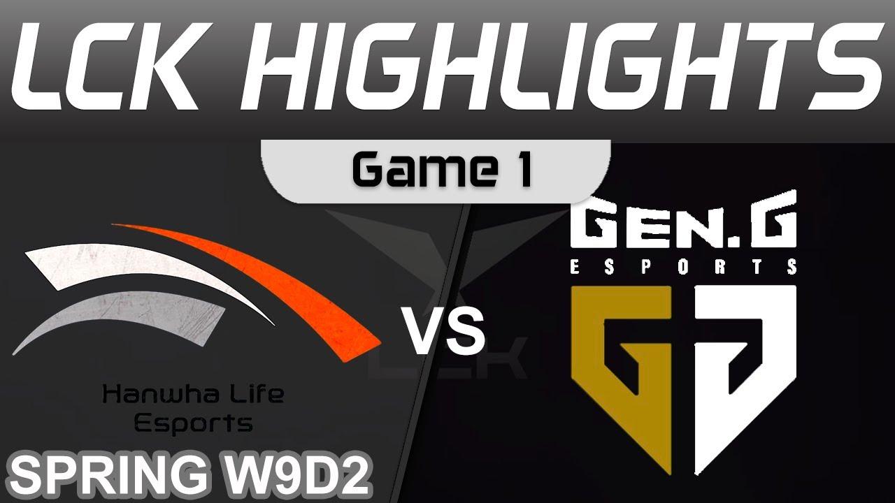 HLE vs GEN Highlights Game 1 LCK Spring Season 2023 W9D2 Hanwha Life Esports vs Gen G by Onivia thumbnail