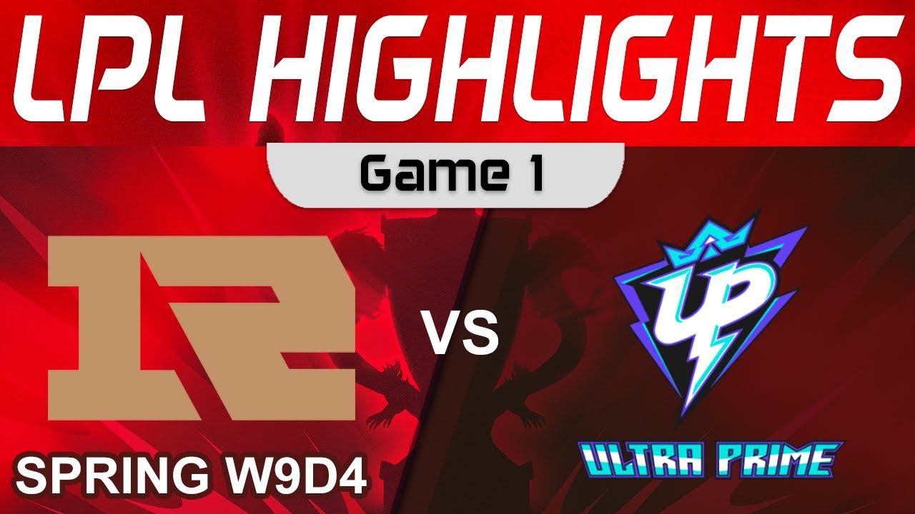 RNG vs UP Highlights Game 1 LPL Spring Season 2023 W9D4 Royal Never Give Up vs Ultra Prime by Onivia thumbnail