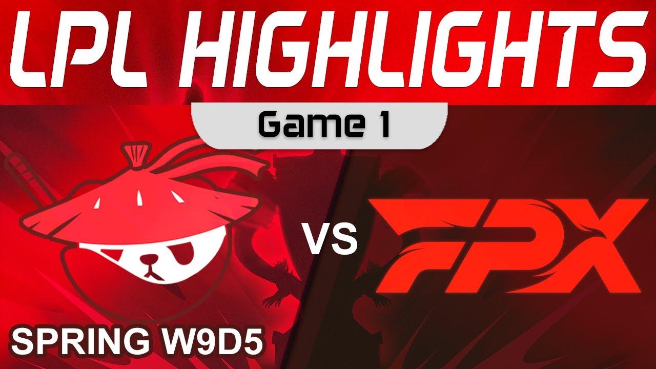 AL vs FPX Highlights Game 1 LPL Spring Season 2023 W9D5 Anyone's Legend vs FunPlus Phoenix by Onivia thumbnail