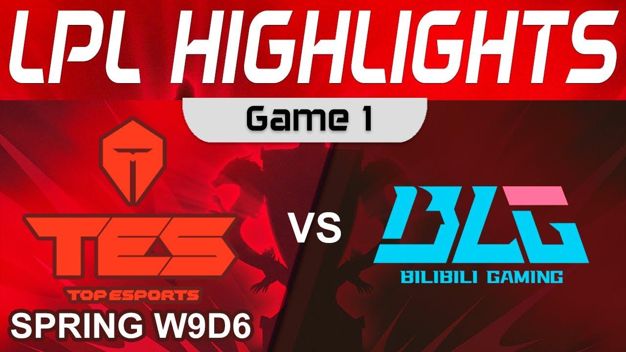 TES vs BLG Highlights Game 1 LPL Spring Season 2023 W9D6 Top Esports vs Bilibili Gaming by Onivia thumbnail