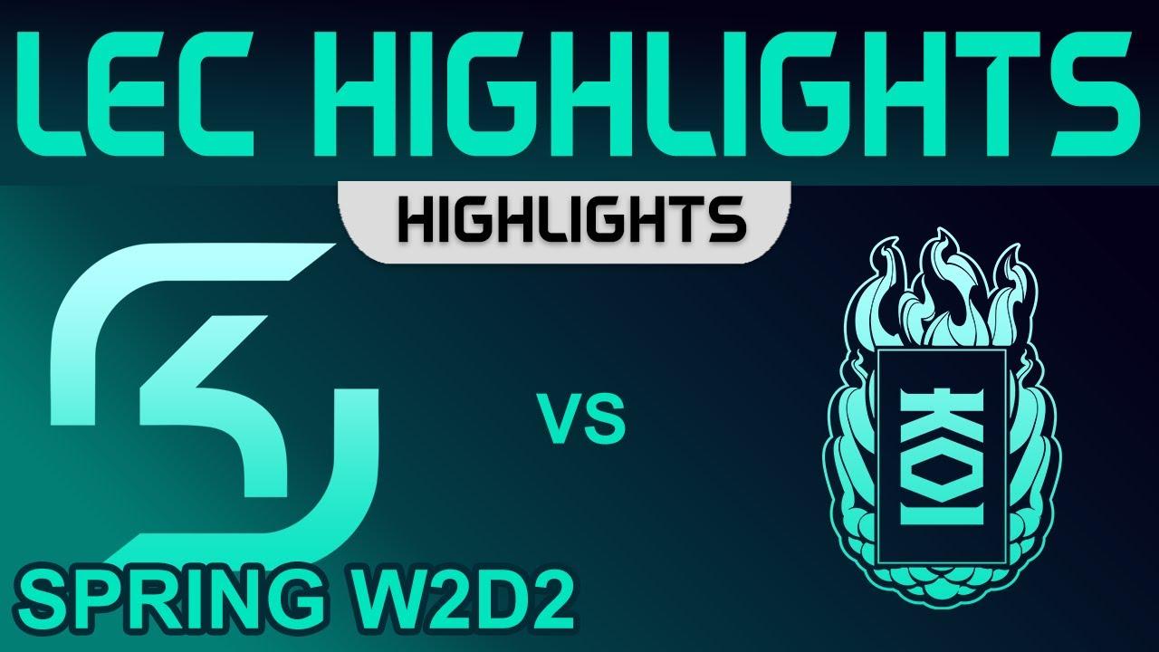 SK vs KOI Highlights LEC Spring Season W2D2 2023 SK Gaming vs KOI by Onivia thumbnail