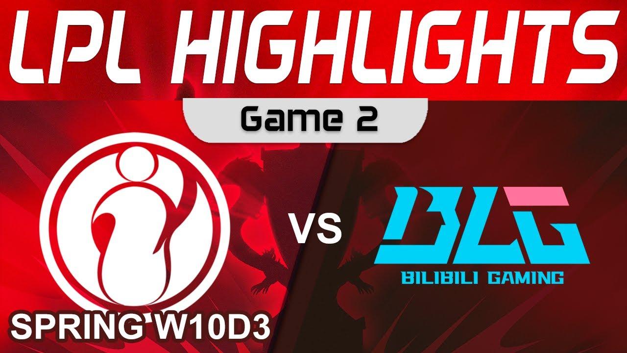 IG vs BLG Highlights Game 2 LPL Spring Season 2023 W10D3 Invictus Gaming vs Bilibili Gaming thumbnail