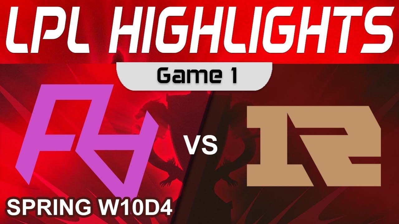 RA vs RNG Highlights Game 1 LPL Spring Season 2023 W10D4 Rare Atom vs Royal Never Give Up by Onivia thumbnail