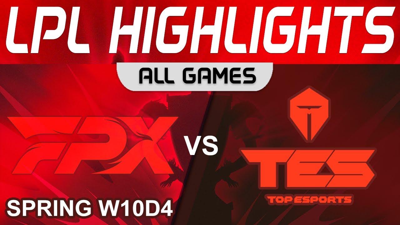 FPX vs TES Highlights ALL GAMES LPL Spring Season 2023 W10D4 FunPlus Phoenix vs Top Esports thumbnail