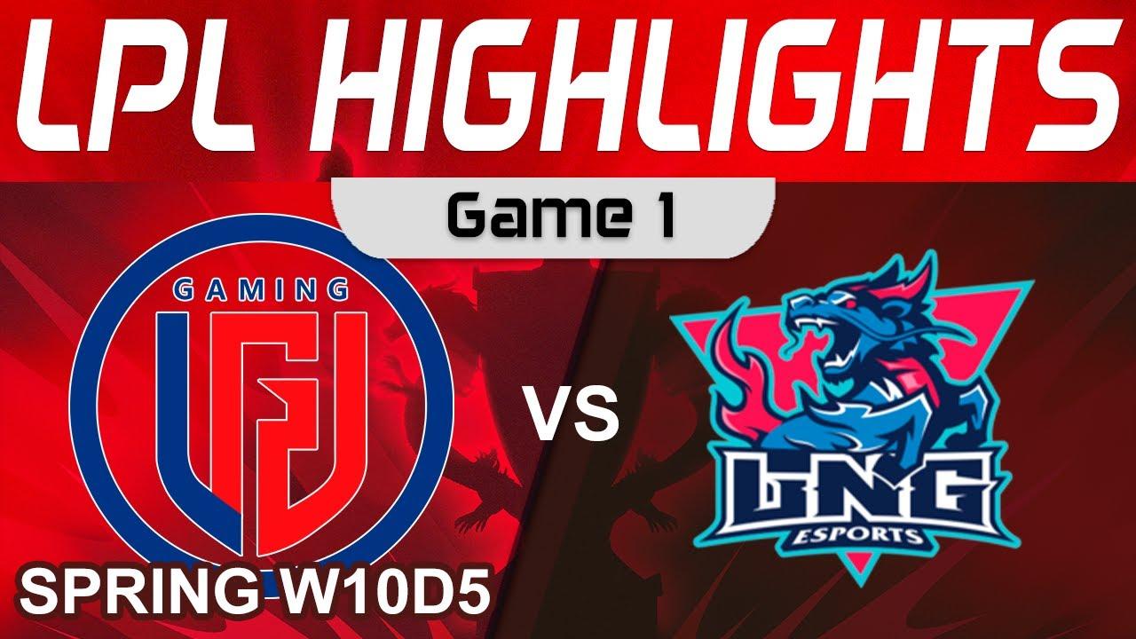 LGD vs LNG Highlights Game 1 LPL Spring Season 2023 W10D5 LGD Gaming vs LNG Esports by Onivia thumbnail