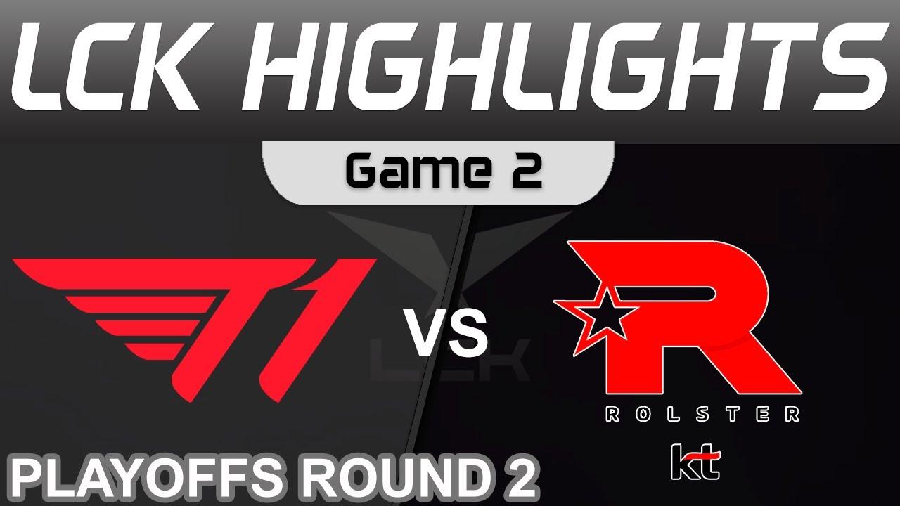 T1 vs KT Highlights Game 2 LCK Spring Playoffs 2023 T1 vs KT Rolster by Onivia thumbnail