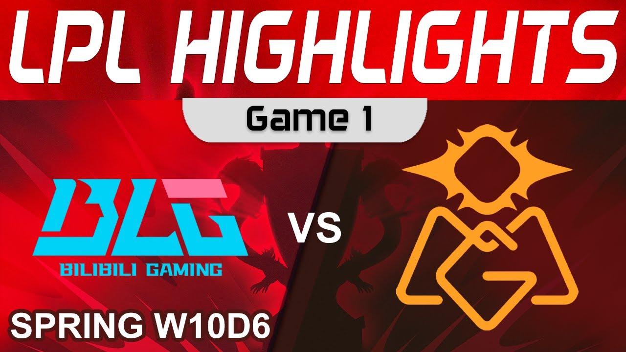 BLG vs OMG Highlights Game 1 LPL Spring Season 2023 W10D6 Bilibili Gaming vs Oh My God by Onivia thumbnail