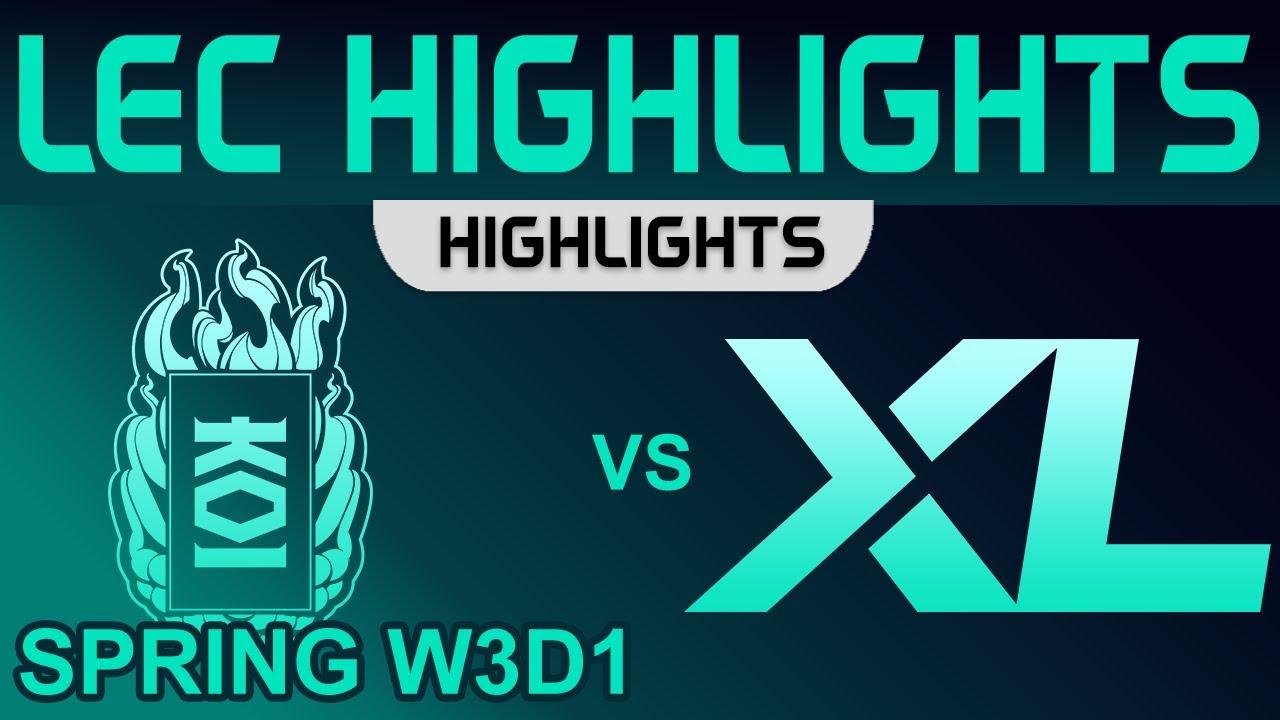 KOI vs XL Highlights LEC Spring Season W3D1 2023 KOI vs Excel by Onivia thumbnail