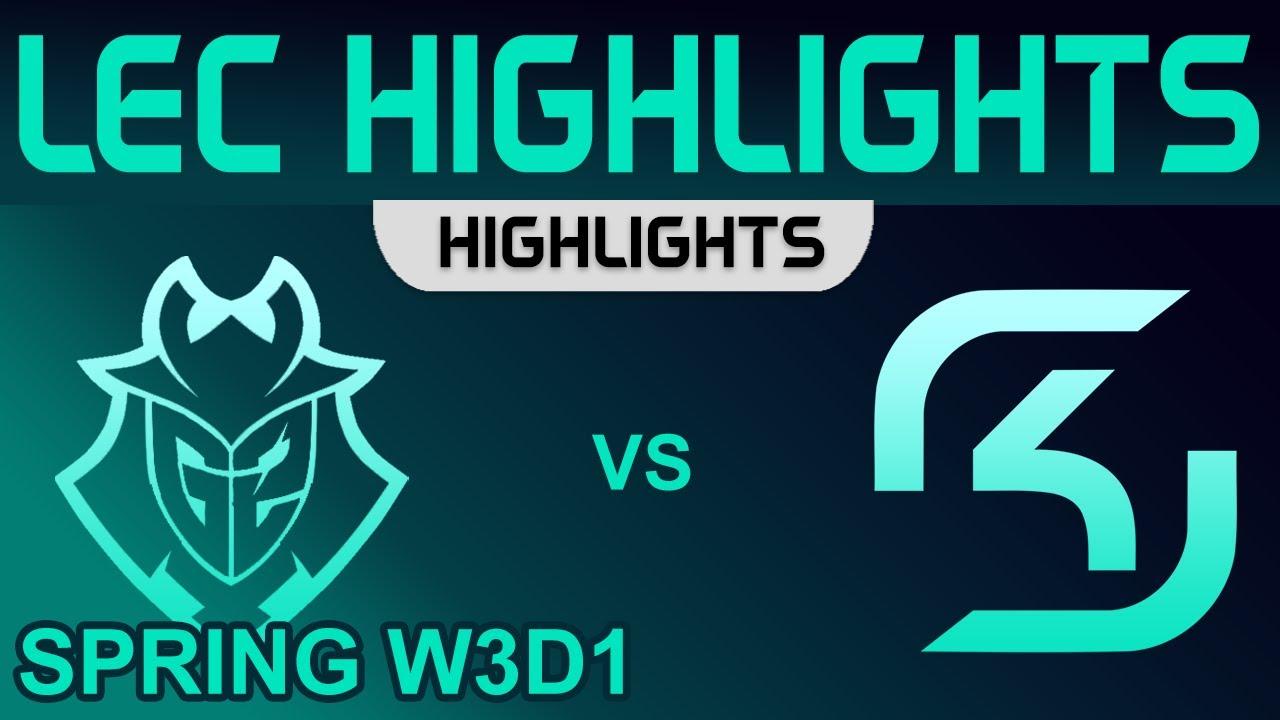 G2 vs SK Highlights LEC Spring Season W3D1 2023 G2 Esports vs SK Gaming by Onivia thumbnail