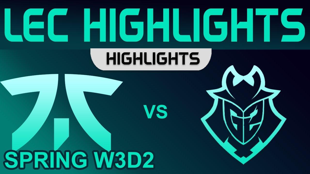 FNC vs G2 Highlights LEC Spring Season W3D2 2023 Fnatic vs G2 Esports by Onivia thumbnail