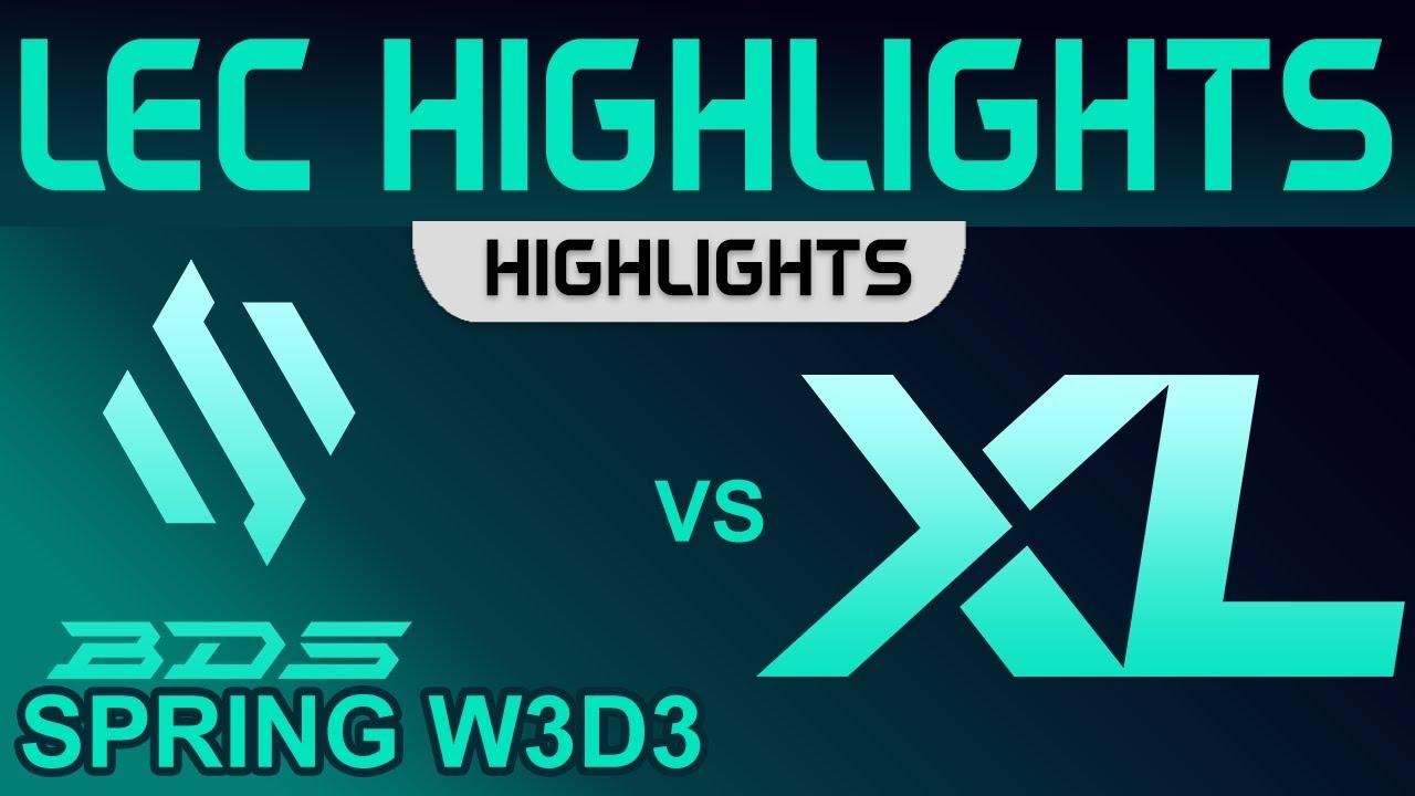 BDS vs XL Highlights LEC Spring Season W3D3 2023 Team BDS vs Excel by Onivia thumbnail