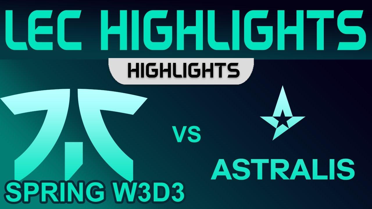 FNC vs AST Highlights LEC Spring Season W3D3 2023 Fnatic vs Astralis by Onivia thumbnail