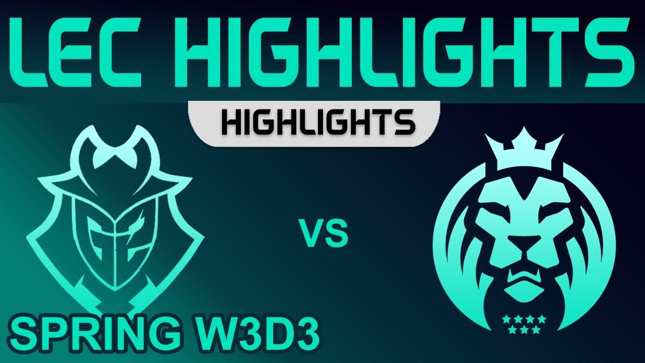 MAD vs G2 Highlights LEC Spring Season W3D3 2023 MAD Lions vs G2 Esports by Onivia thumbnail