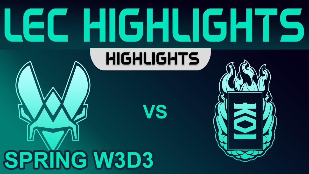 VIT vs KOI Highlights LEC Spring Season W3D3 2023 Team Vitality vs KOI by Onivia thumbnail