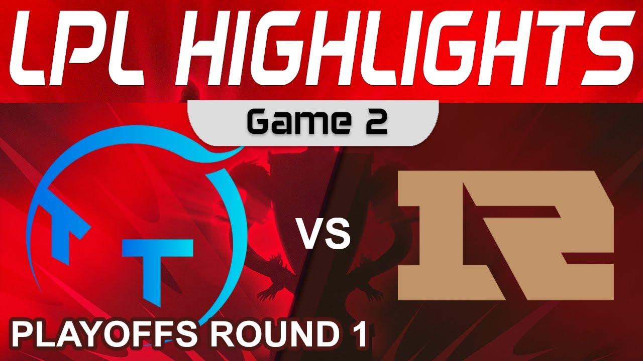 TT vs RNG Highlights Game 2 LPL Spring Playoffs 2023 ThunderTalk Gaming vs Royal Never Give Up thumbnail