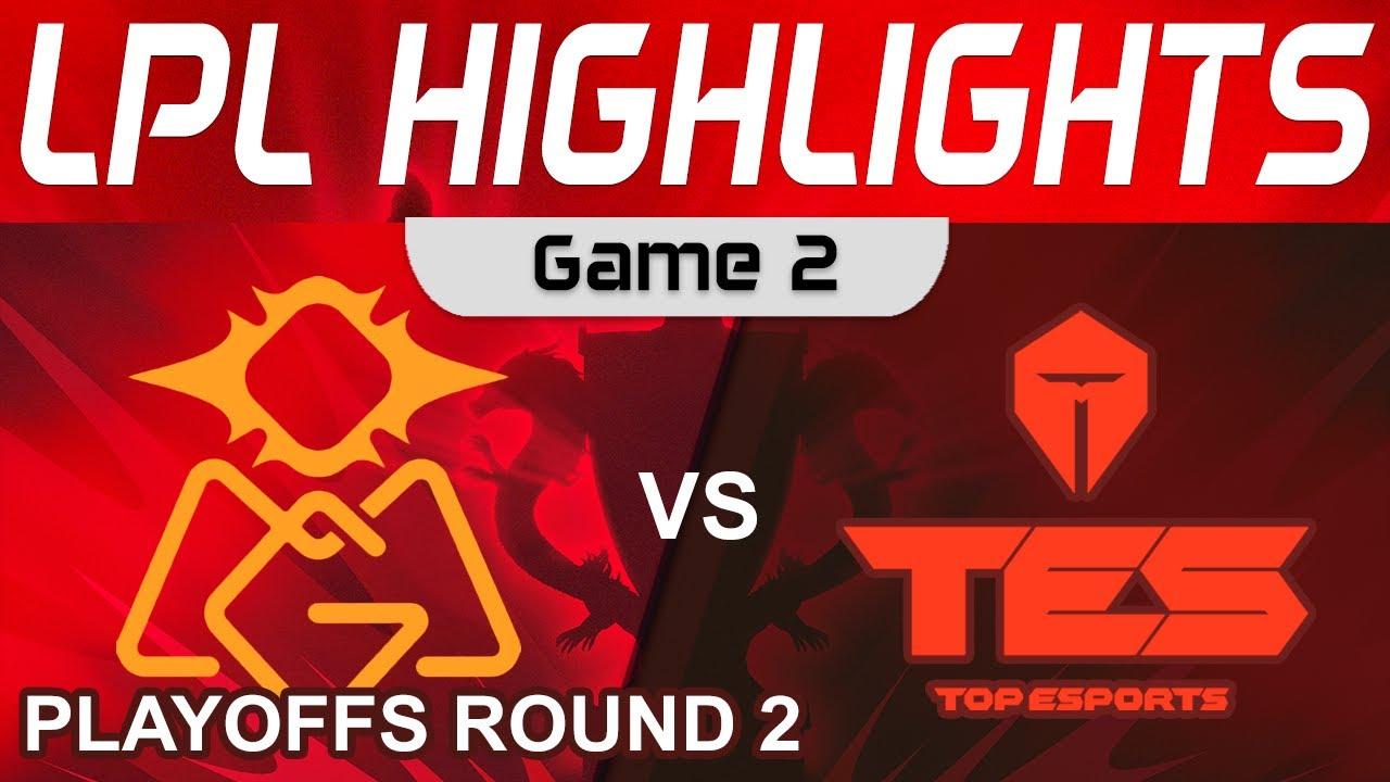 OMG vs TES Highlights Game 2 LPL Spring Playoffs 2023 Oh My God vs Top Esports by Onivia thumbnail