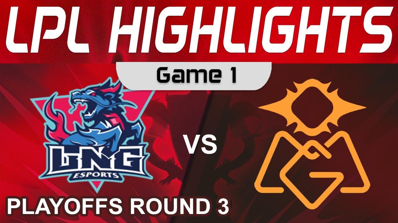 LNG vs OMG Highlights Game 1 LPL Spring Playoffs R3 2023 LNG Esports vs Oh My God by Onivia thumbnail