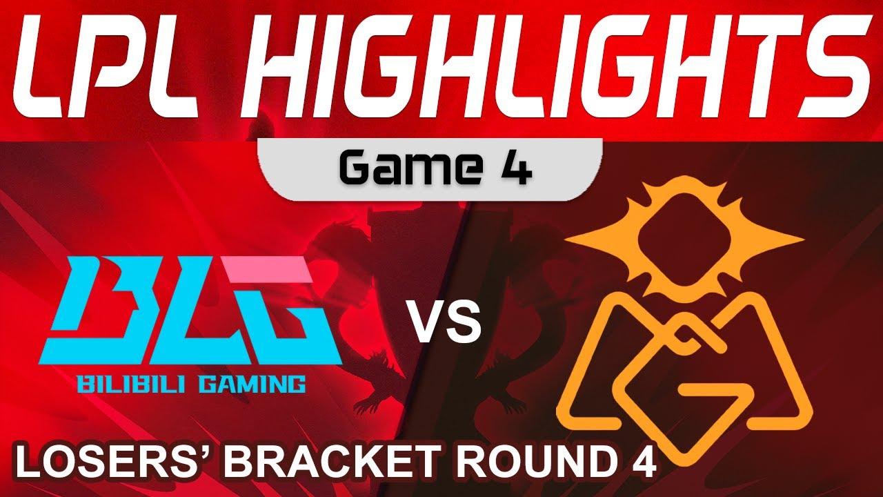 BLG vs OMG Highlights Game 4 LPL Spring Losers' Bracket R4 2023 Bilibili Gaming vs Oh My God thumbnail