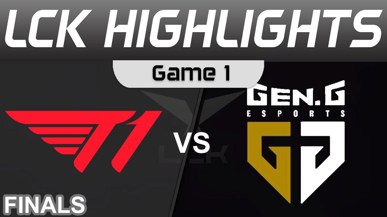 T1 vs GEN Highlights Game 1 Finals LCK Spring Playoffs 2023 T1 vs Gen G by Onivia thumbnail