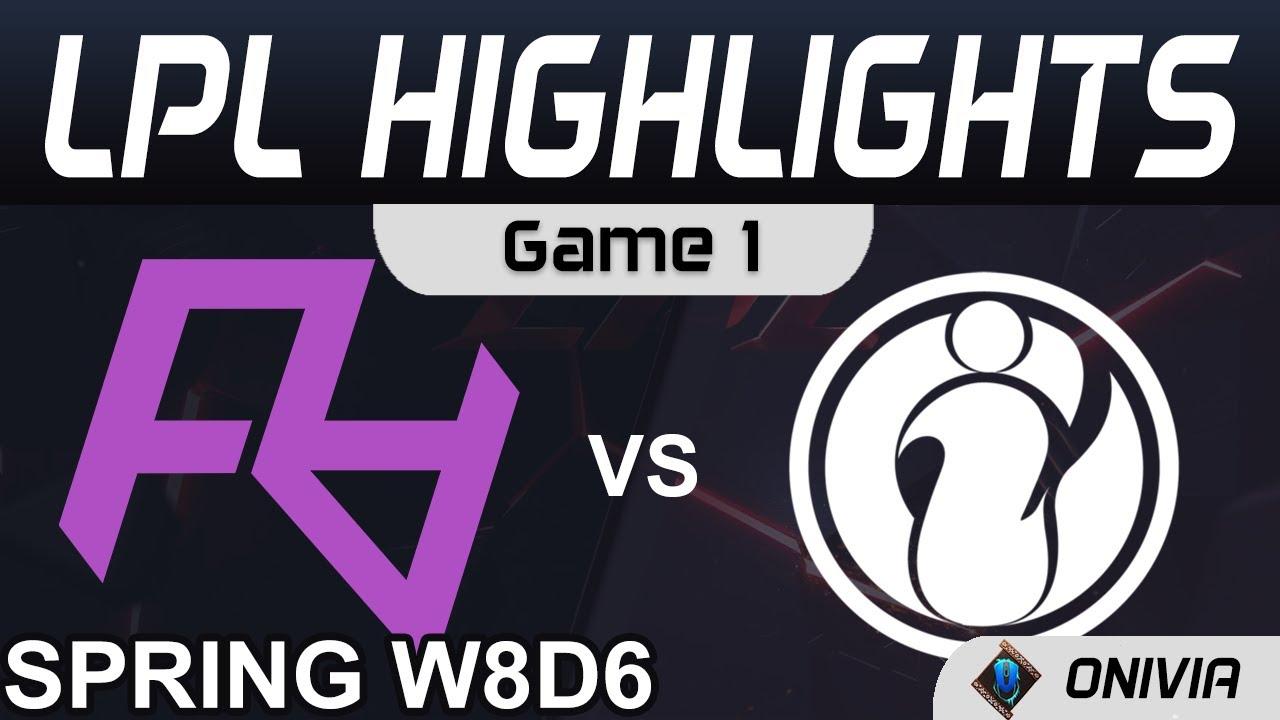 RA vs IG Highlights Game 1 LPL Spring Season 2021 W8D6 Rare Atom vs Invictus Gaming by Onivia thumbnail