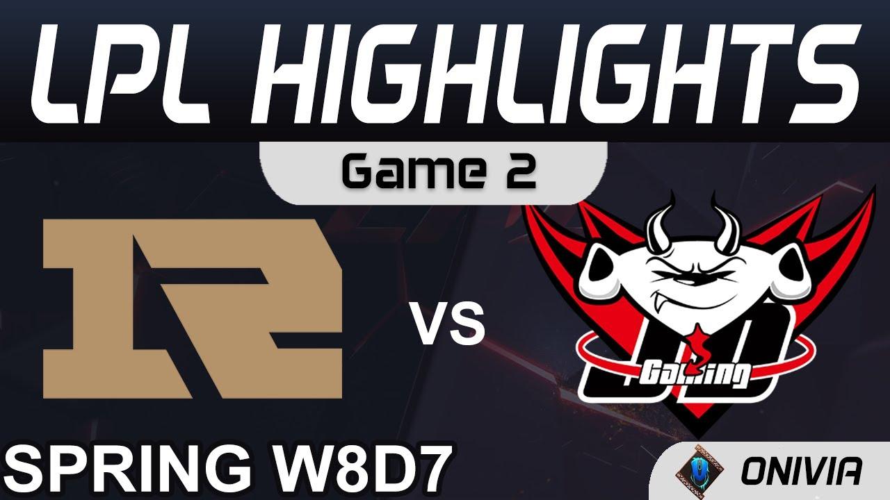 RNG vs JDG Highlights Game 2 LPL Spring Season 2021 W8D7 Royal Never Give Up vs JD Gaming by Onivia thumbnail