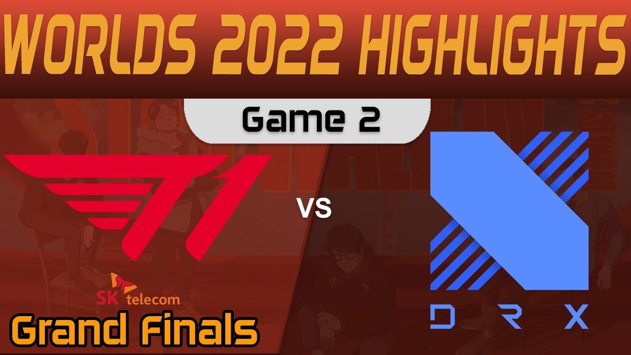 T1 vs DRX Highlights Game 2 Grand Finals Worlds 2022 T1 vs DRX by Onivia thumbnail