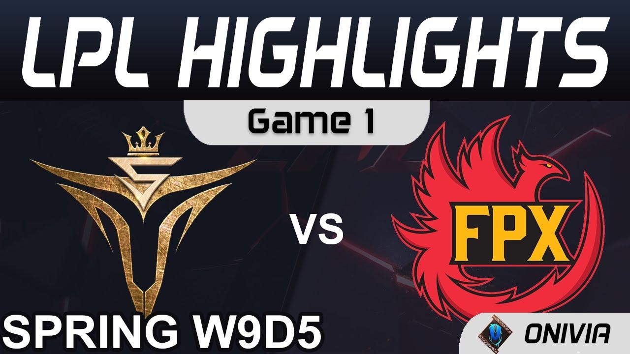 V5 vs FPX Highlights Game 1 LPL Spring Season 2021 W9D5 Victory Five vs FunPlus Phoenix by Onivia thumbnail