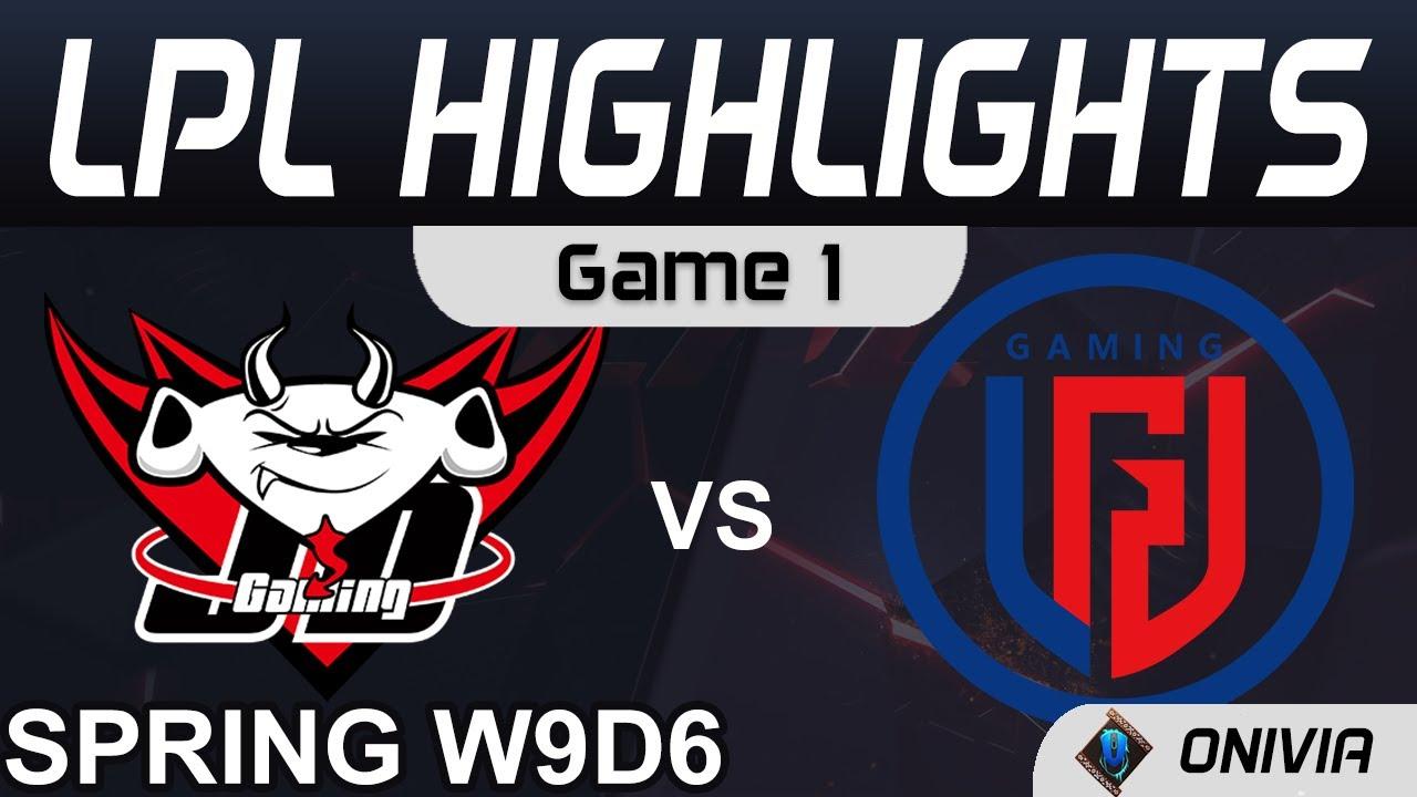 JDG vs LGD Highlights Game 1 LPL Spring Season 2021 W9D6 JD Gaming vs LGD Gaming by Onivia thumbnail