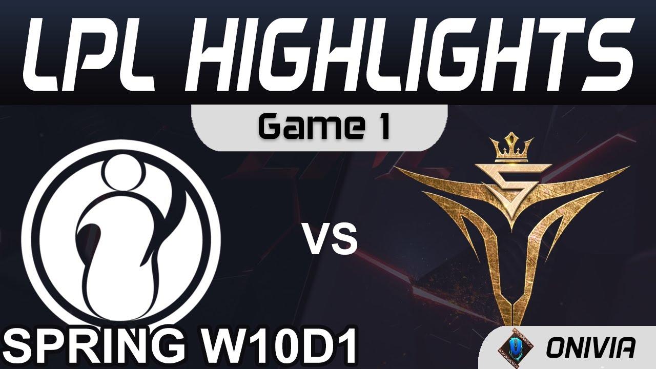 IG vs V5 Highlights Game 1 LPL Spring Season 2021 W10D1 Invictus Gaming vs Victory Five by Onivia thumbnail