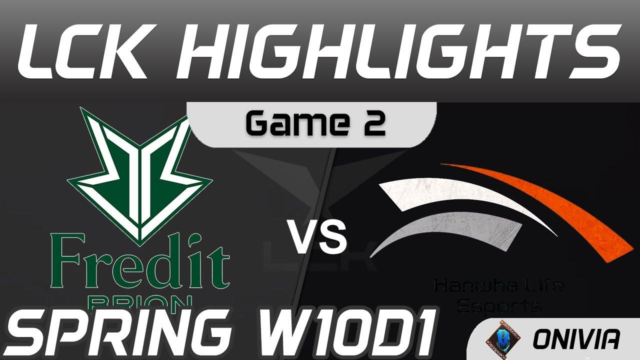 BRO vs HLE Highlights Game 2 Spring Season 2021 W10D1 Fredit BRION vs Hanwha Life Esports by Onivia thumbnail