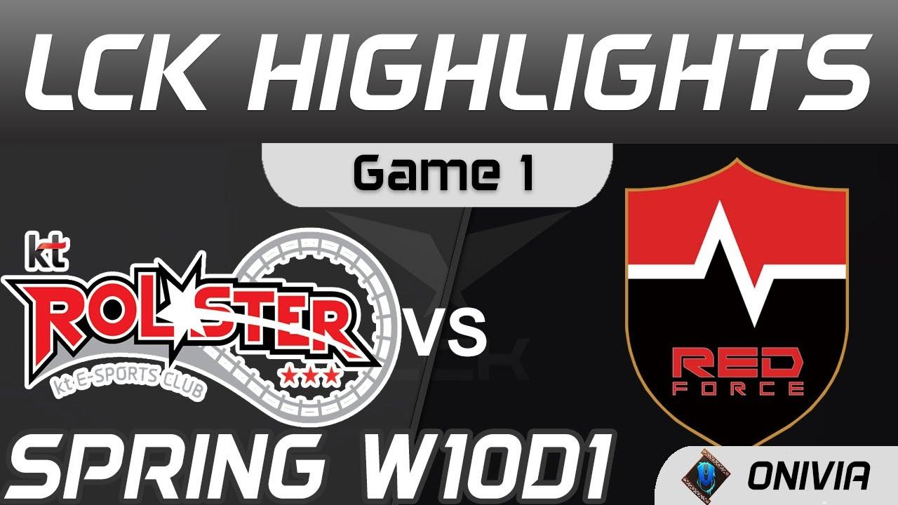 KT vs NS Highlights Game 1 Spring Season 2021 W10D1 KT Rolster vs Nongshim RedForce by Onivia thumbnail