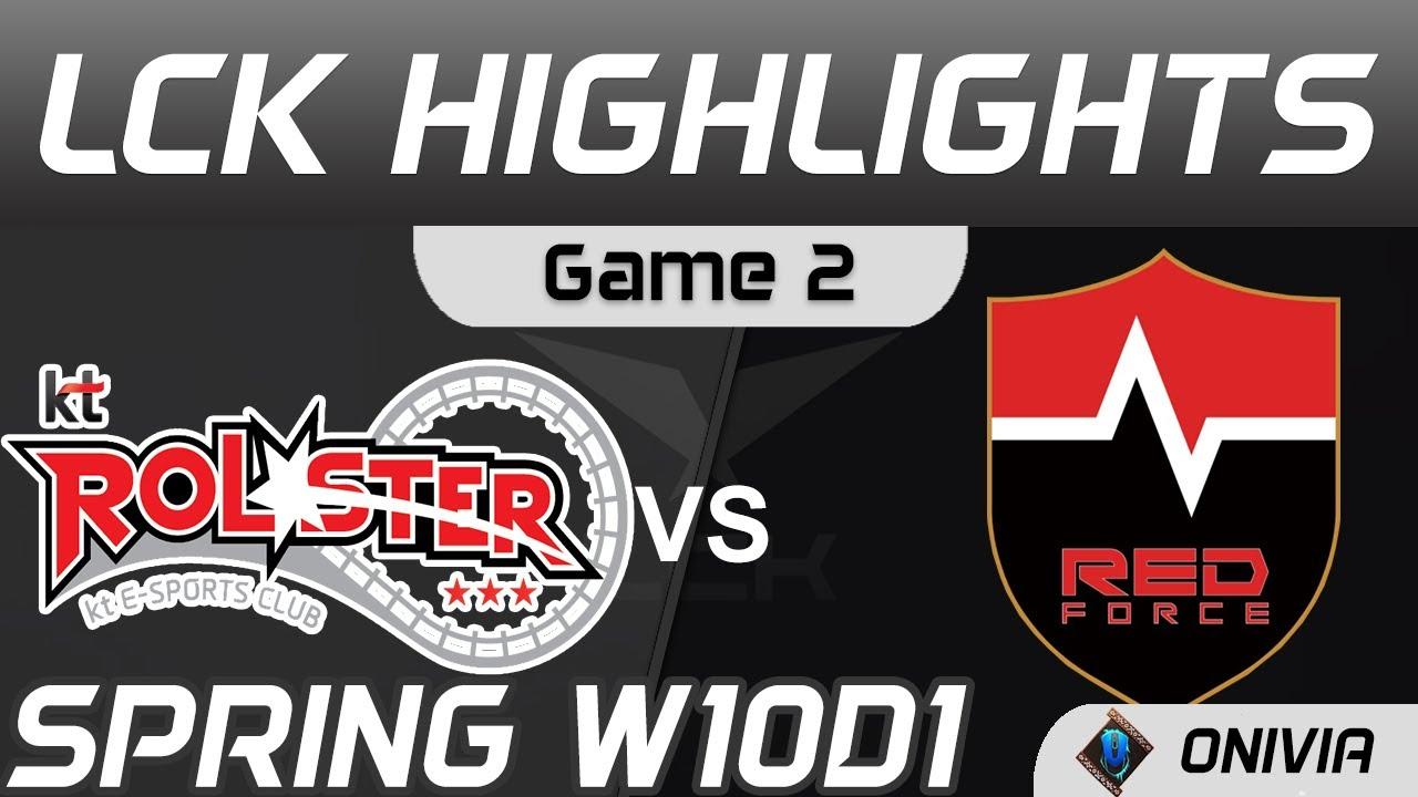 KT vs NS Highlights Game 2 Spring Season 2021 W10D1 KT Rolster vs Nongshim RedForce by Onivia thumbnail