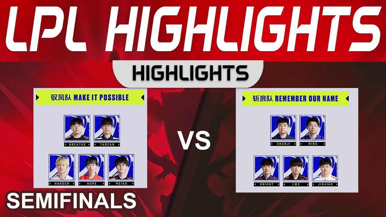 MIP vs RON Highlights Semifinals 2023 Season Kickoff LPL Make It Possible vs Remember Our Name by On thumbnail