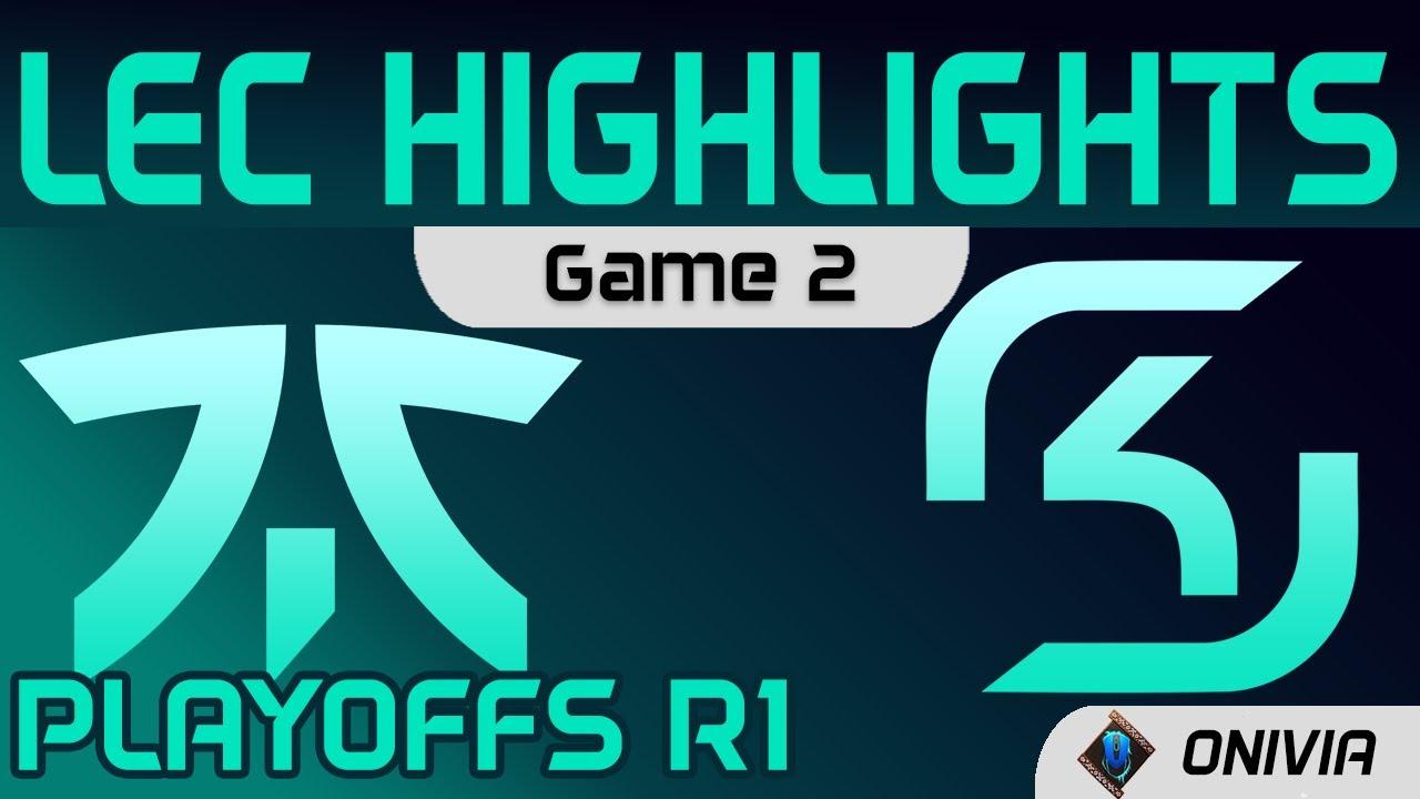 FNC vs SK Highlights Game 2 Playoffs R1 LEC Spring 2021 Fnatic vs SK Gaming by Onivia thumbnail