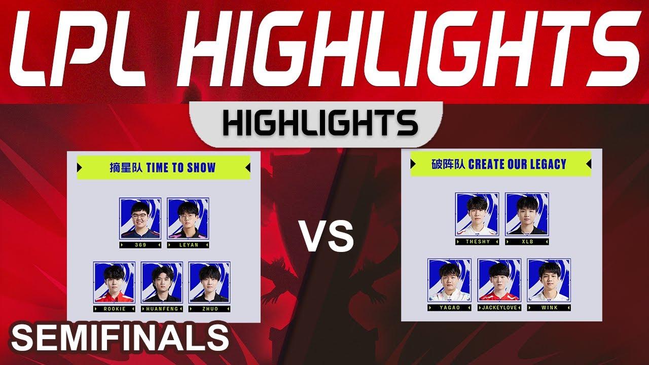 TTS vs COL Highlights Semifinals 2023 Season Kickoff LPL Time to Show vs Create Our Legacy by Onivia thumbnail