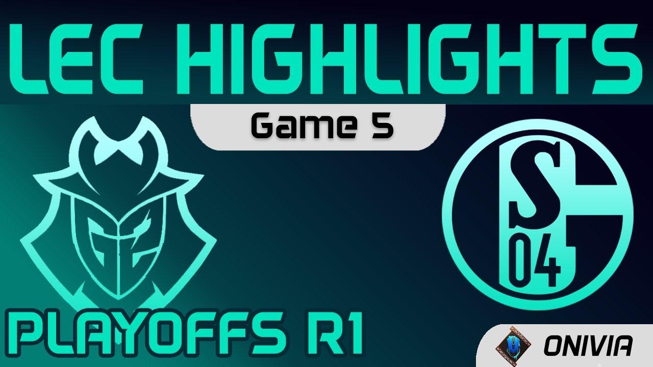 G2 vs S04 Highlights Game 5 Playoffs R1 LEC Spring 2021 G2 Esports vs Schalke 04 by Onivia thumbnail