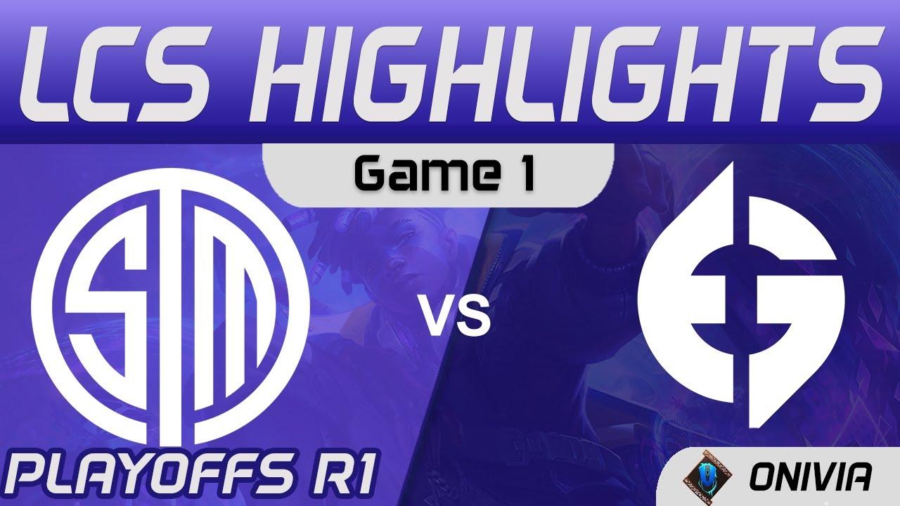 TSM vs EG Highlights Game 1 Playoffs R1 LCS Spring 2021 Team SoloMid vs Evil Geniuses by Onivia thumbnail