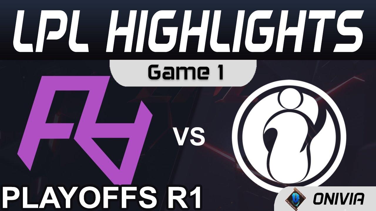 RA vs IG Highlights Game 1 LPL Playoffs R1 2021 Rare Atom vs Invictus Gaming by Onivia thumbnail