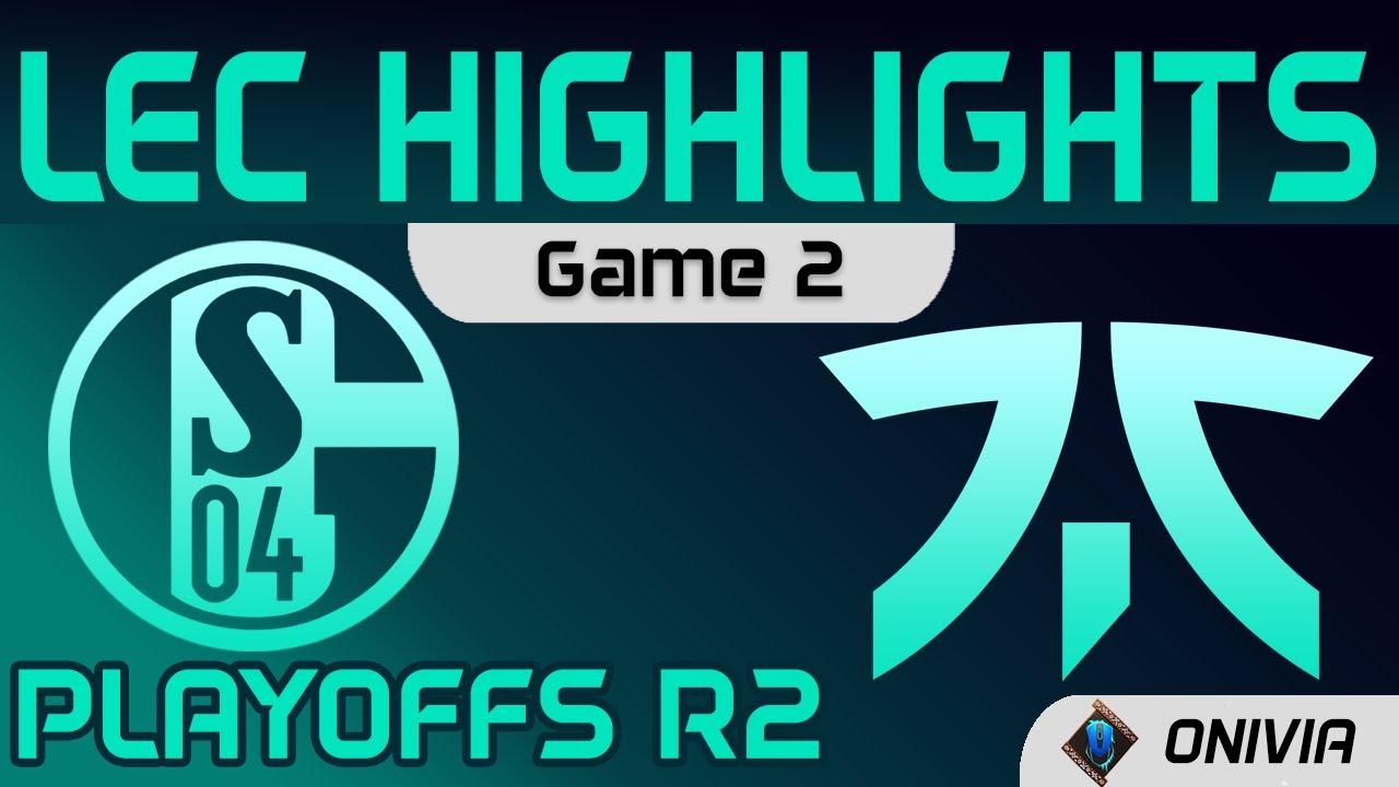 S04 vs FNC Highlights Game 2 Playoffs R2 LEC Spring 2021 Schalke 04 vs Fnatic by Onivia thumbnail