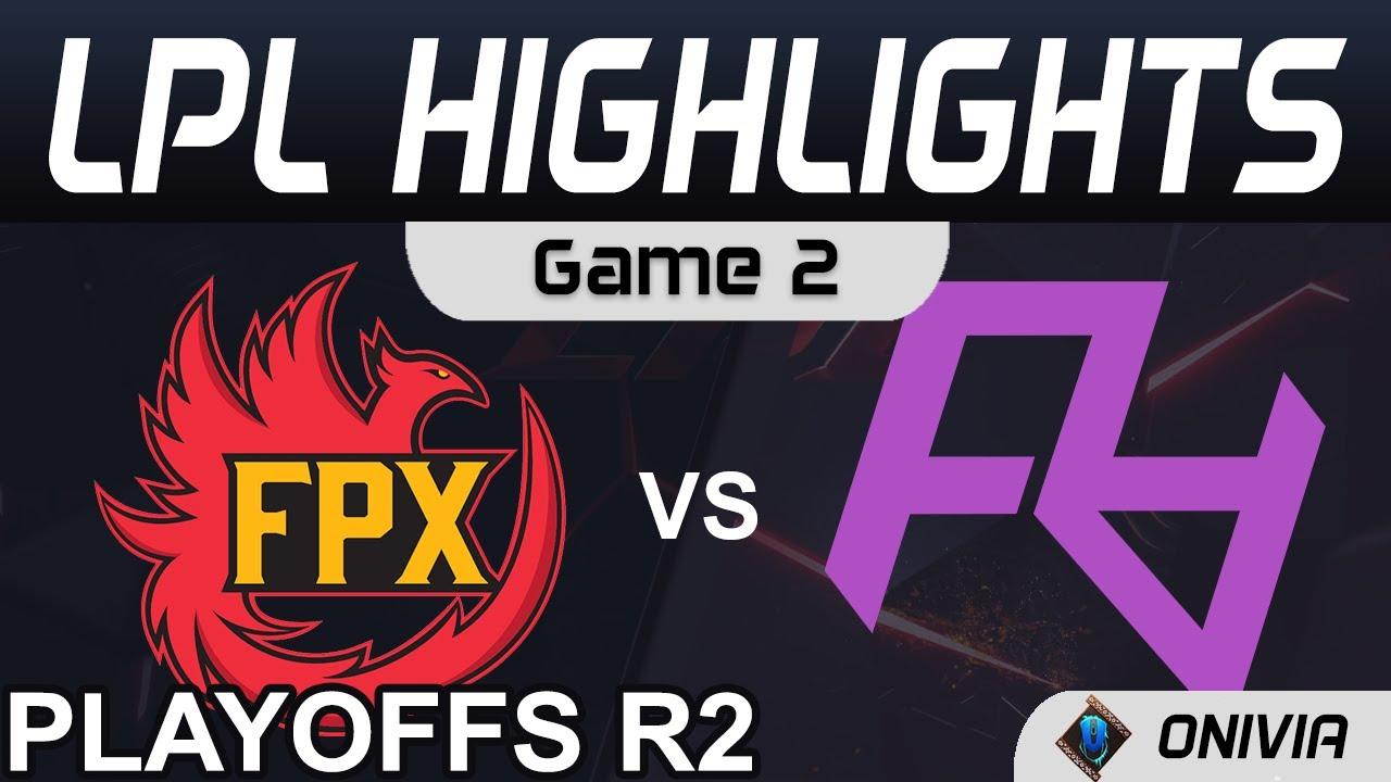 FPX vs RA Highlights Game 2 LPL Spring Playoffs R2 2021 FunPlus Phoenix vs Rare Atom by Onivia thumbnail