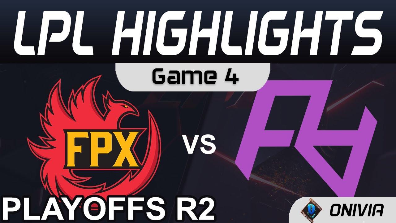 FPX vs RA Highlights Game 4 LPL Spring Playoffs R2 2021 FunPlus Phoenix vs Rare Atom by Onivia thumbnail