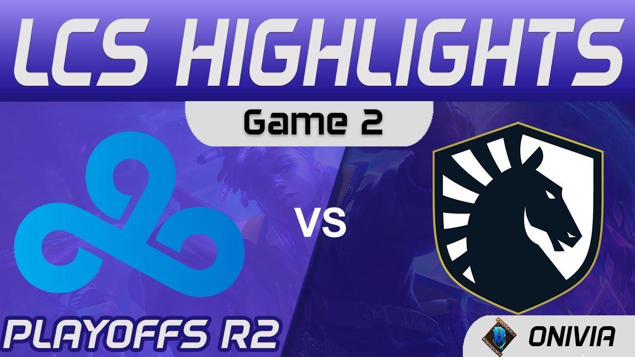 C9 vs TL Highlights Game 2 Playoffs R2 LCS Spring 2021 Cloud9 vs Team Liquid by Onivia thumbnail