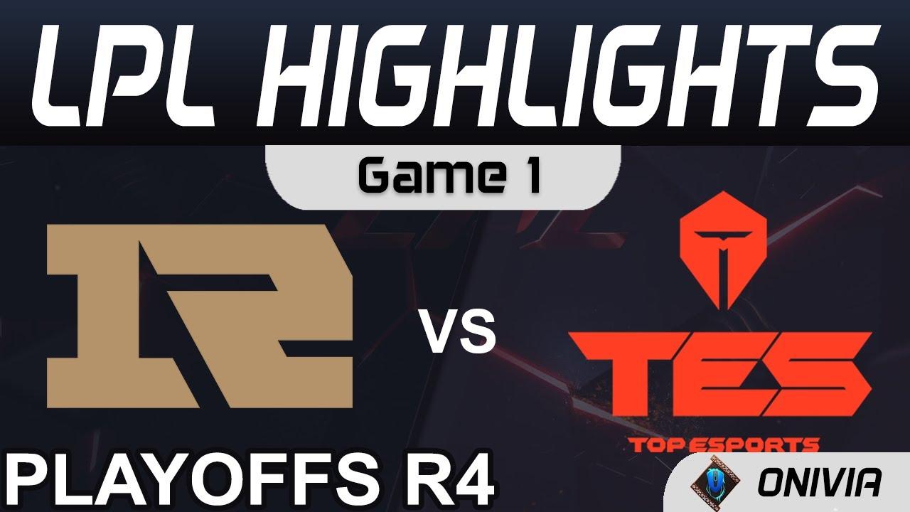 RNG vs TES Highlights Game 1 LPL Spring Playoffs R4 2021 Royal Never Give Up vs Top Esports by Onivi thumbnail