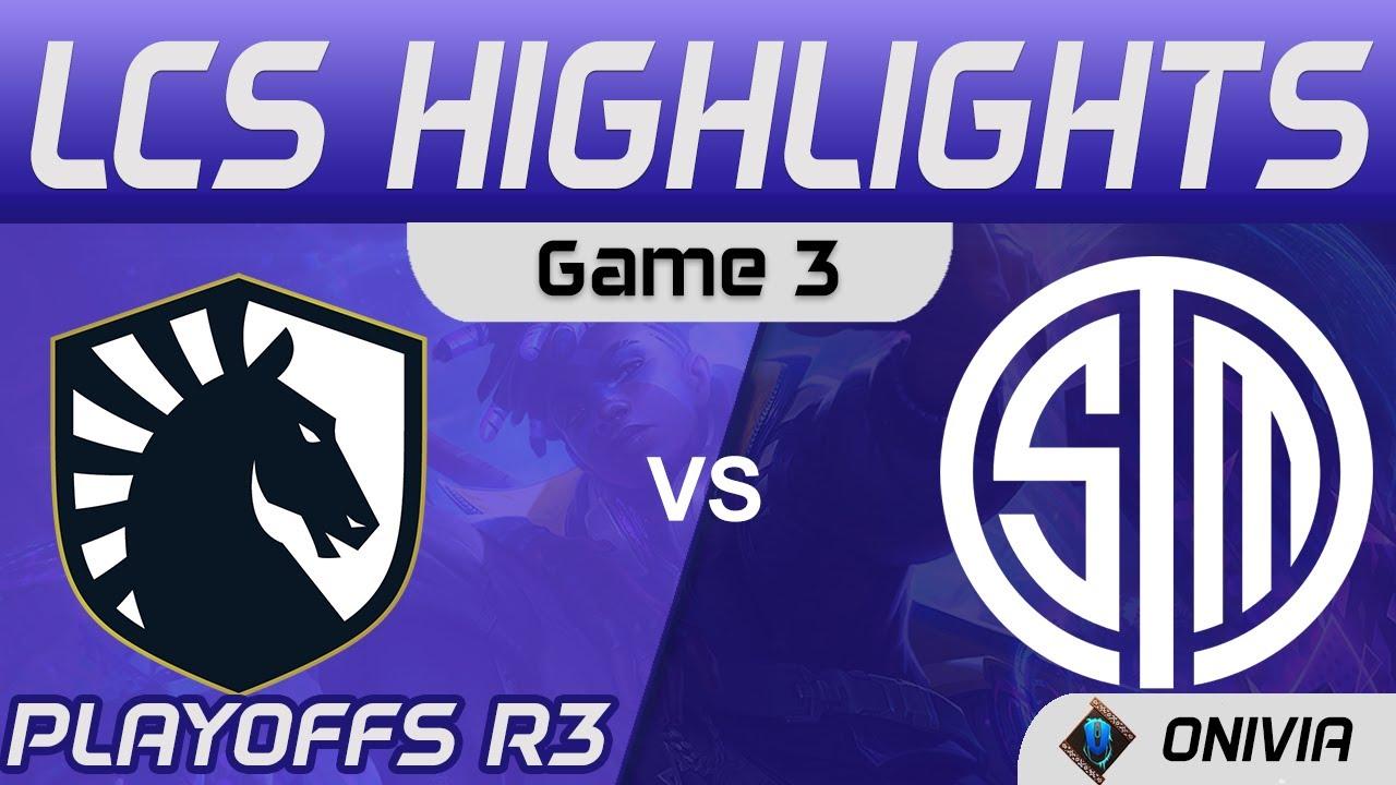 TL vs TSM Highlights Game 3 Playoffs R3 LCS Spring 2021 Team Liquid vs Team SoloMid by Onivia thumbnail