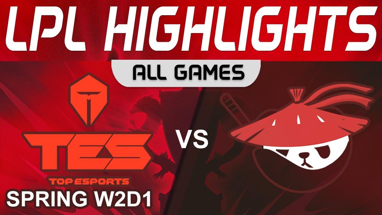 TES vs AL Highlights ALL GAMES LPL Spring Season 2023 W2D1 Top Esports vs Anyone's Legend by Onivia thumbnail