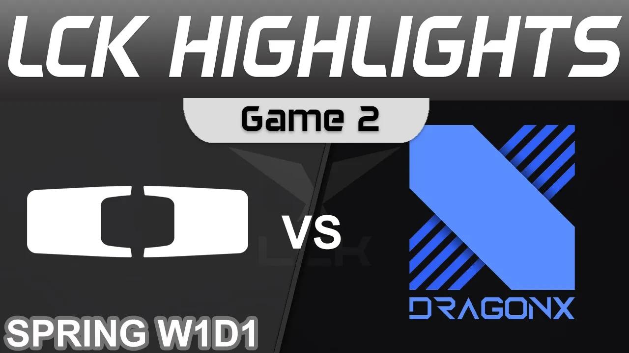 DK vs DRX Highlights Game 2 LCK Spring Season 2023 W1D1 Dplus KIA vs DragonX by Onivia thumbnail