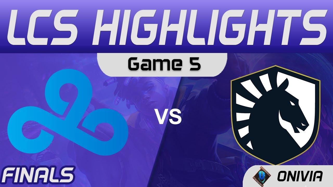 C9 vs TL Highlights Game 5 Finals LCS Spring 2021 Cloud9 vs Team Liquid by Onivia thumbnail